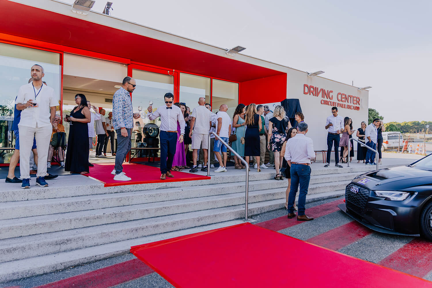 Photographe entreprise Le Castellet — soirée de lancement au circuit Paul Ricard