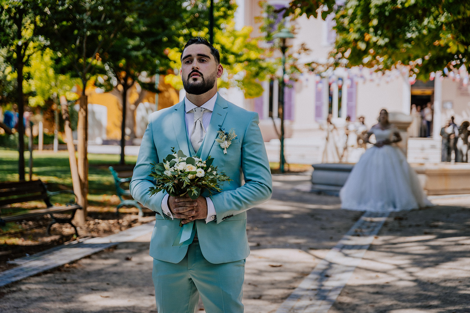 Réception de mariage à la salle municipale de Flassans